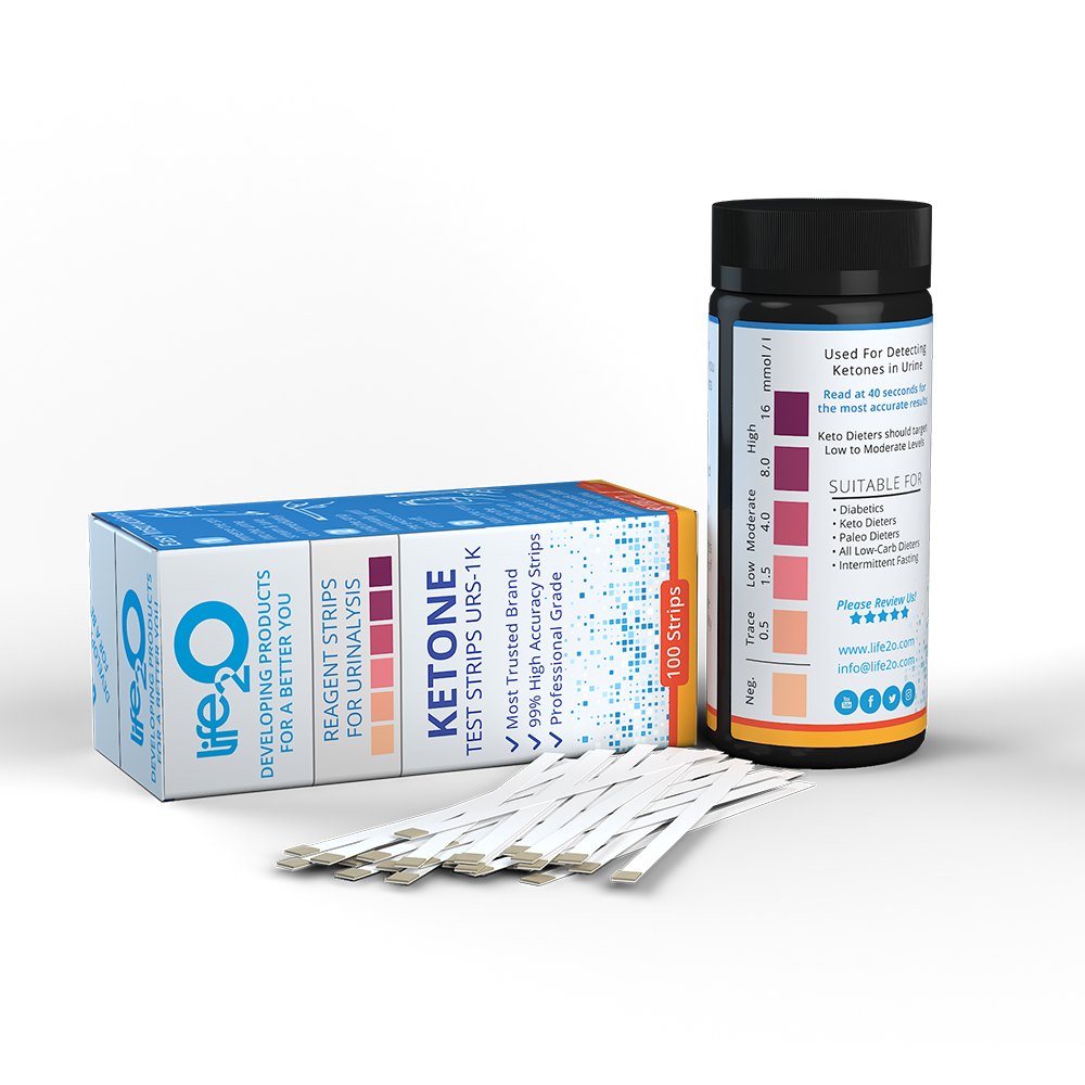 Ketone Urine Test Strips - life2O Test Strips
