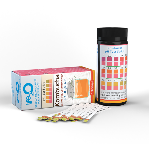 Kombucha pH Test Strips life2O Test Strips