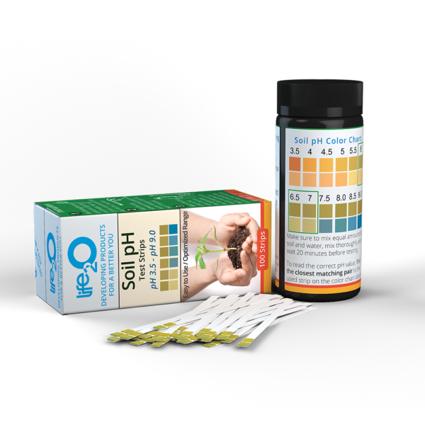 Soil pH Test Strips life2O Test Strips